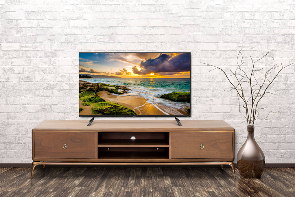Android Tivi Led Casper 4K 55 inch 55UG6300 Màu Đen