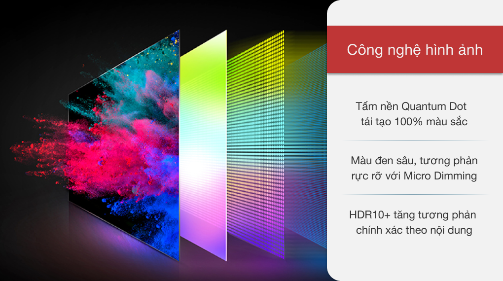 Android Tivi QLED TCL 4K 65 inch 65C728