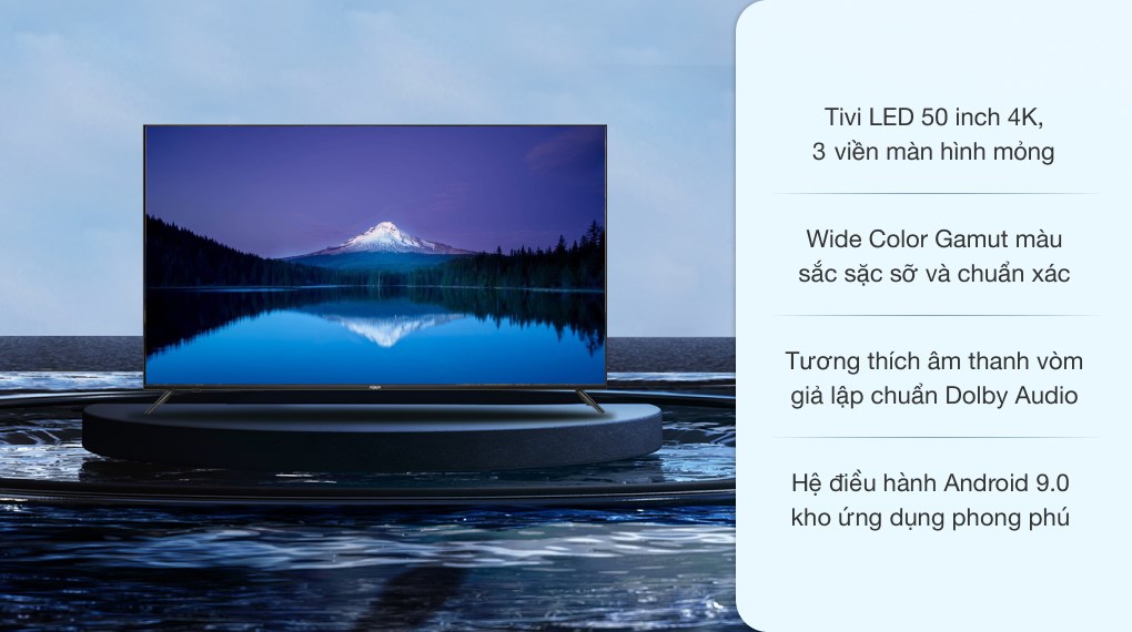 Android Tivi AQUA 4K 50 inch LE50AQT6600UG