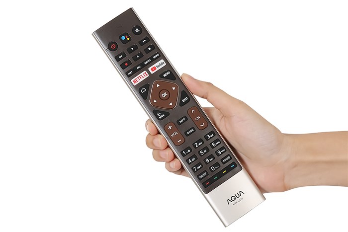 Android Tivi AQUA 4K 43 inch LE43AQT6600UG Màu Đen