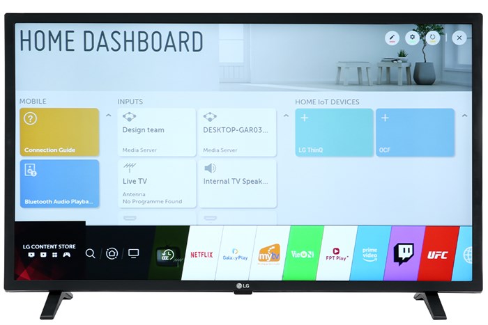 Smart Tivi LED LG 32 inch 32LM636BPTB Màu Đen