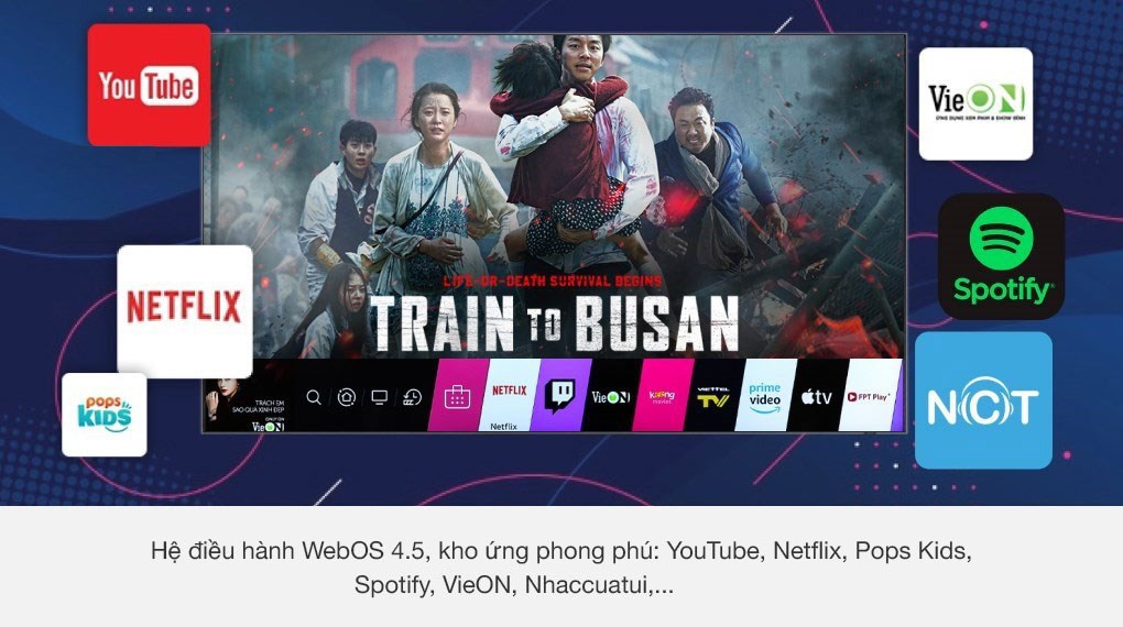 Smart Tivi LED LG 43 inch 43LM6360PTB