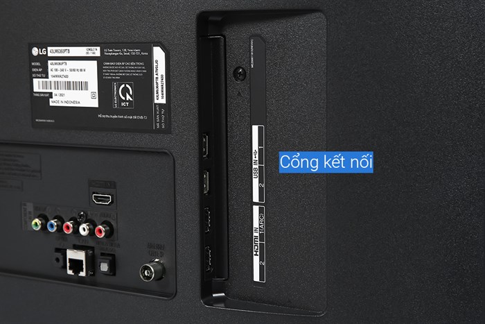 Smart Tivi LED LG 43 inch 43LM6360PTB Màu Đen