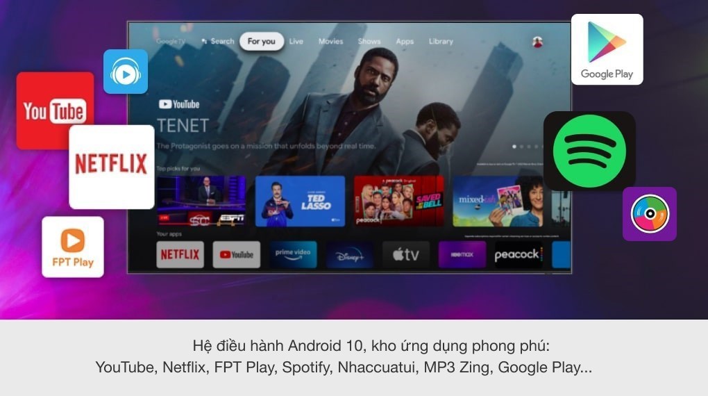 Android Tivi Sony 4K 50 inch KD-50X80J