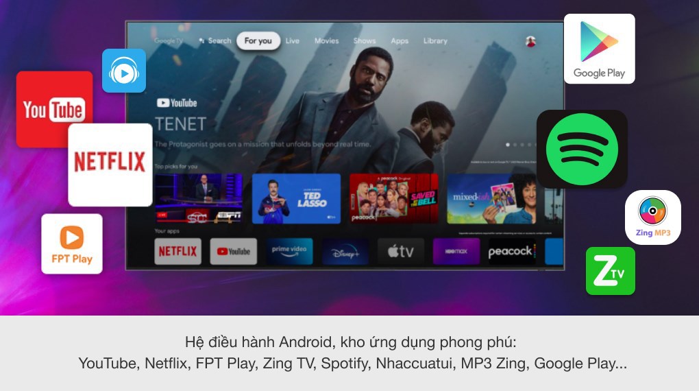Android Tivi Sony 4K 65 inch KD-65X80J - 14