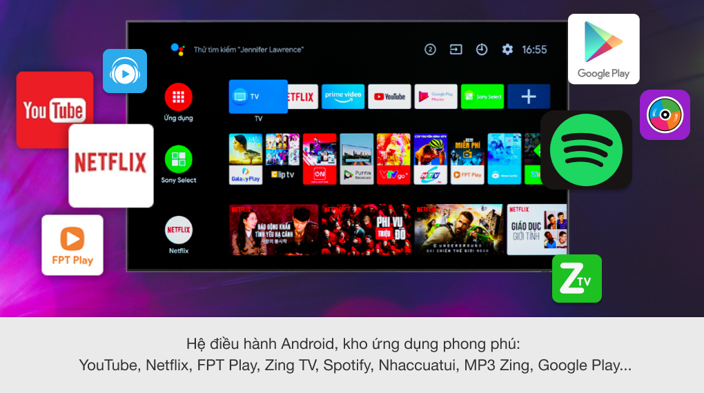 Android Tivi Sony 4K 85 inch KD-85X86J - 15