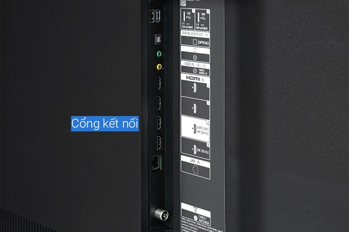 Android Tivi Sony 4K 85 inch KD-85X86J Màu Đen