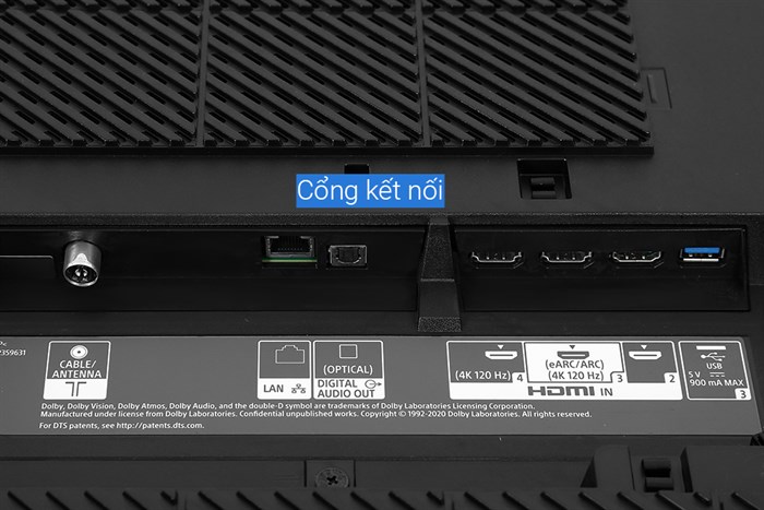 Android Tivi Sony 4K 65 inch XR-65X95J Màu Đen