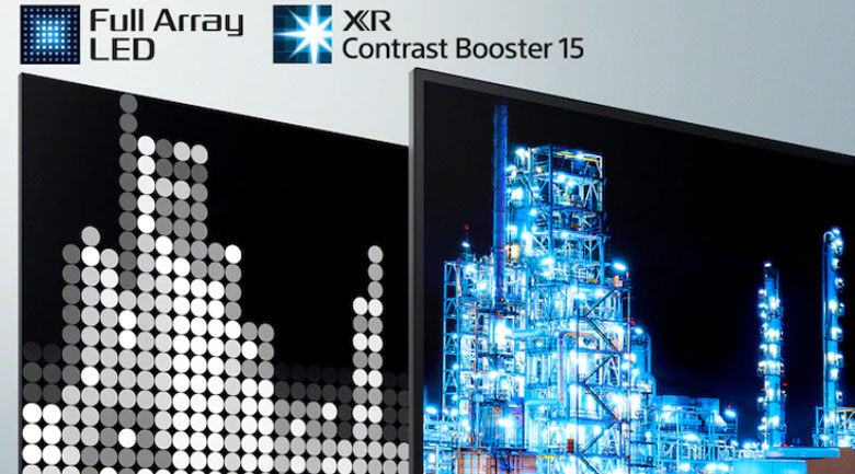 Công nghệ đèn nền Full Array LED và XR công nghệ Contrast Booster x15 - Tivi LED Sony XR-85Z9J 