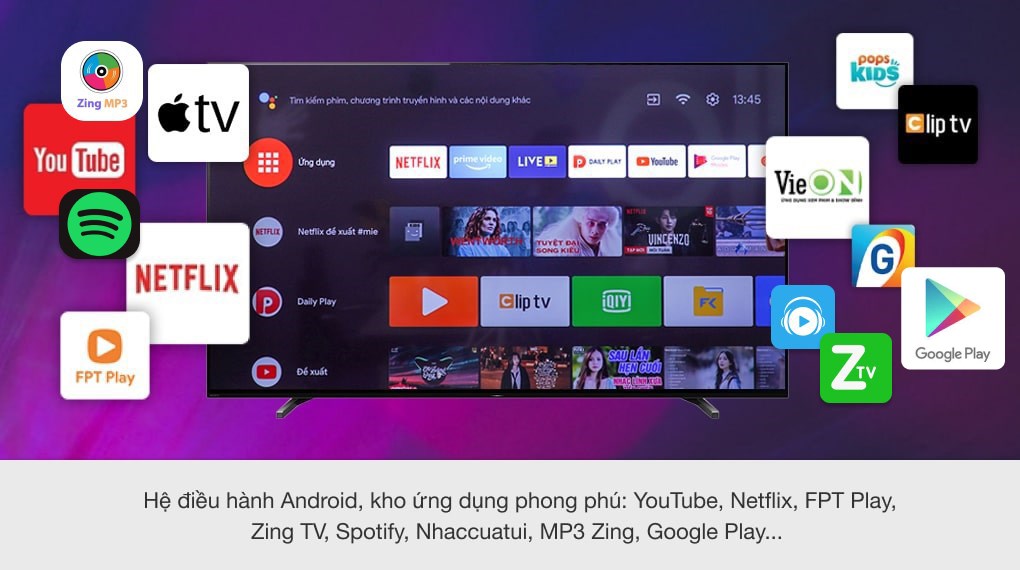 Android Tivi OLED Sony 4K 65 inch XR-65A80J - 18