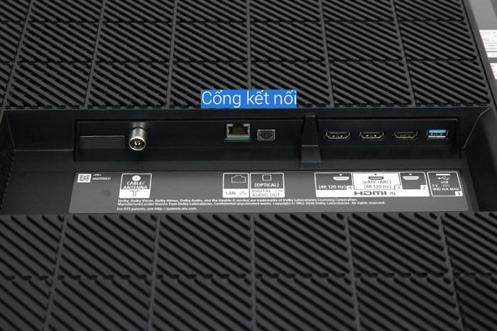 Android Tivi OLED Sony 4K 65 inch XR-65A80J Màu Đen