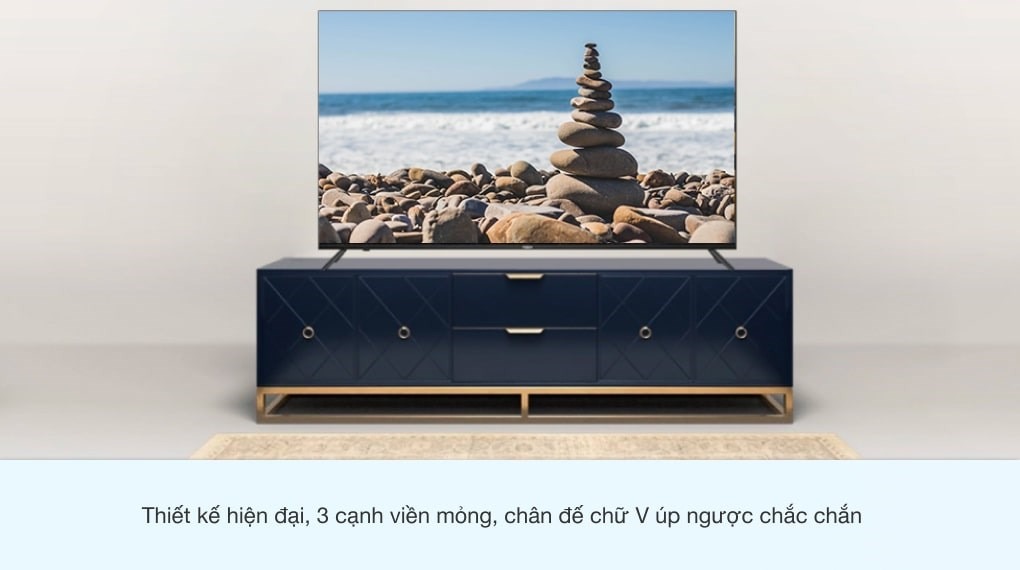 Android Tivi AQUA 4K 55 inch LE55AQT6600UG - Thiết kế