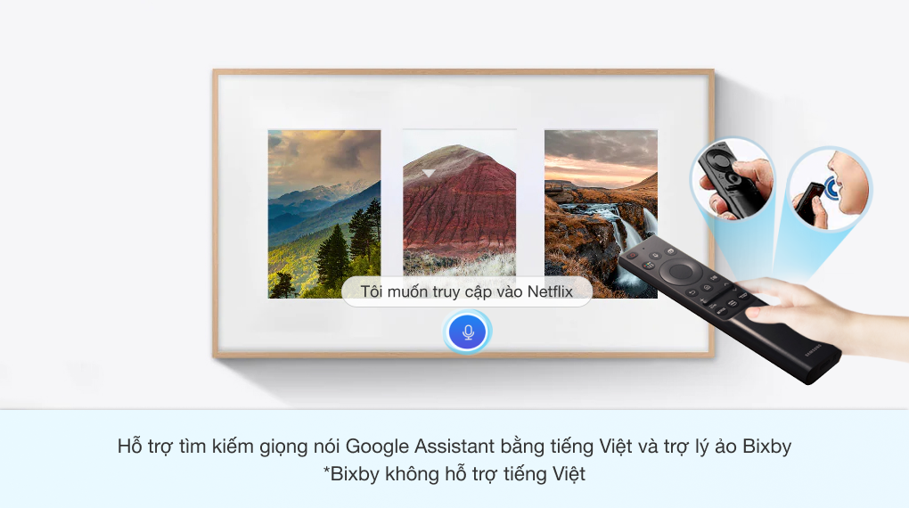 Smart Tivi Khung Tranh The Frame QLED Samsung 4K 43 inch QA43LS03A