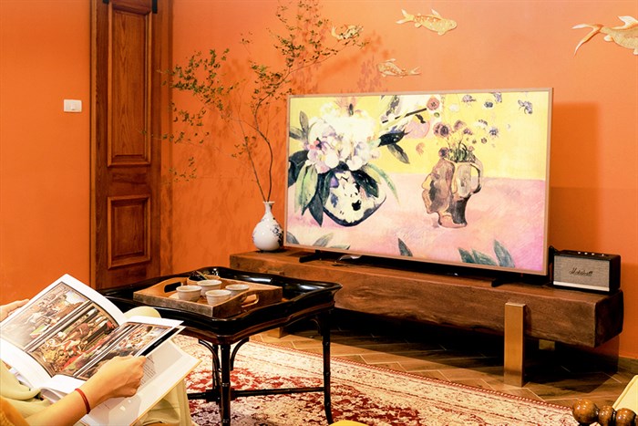 Smart Tivi Khung Tranh The Frame QLED Samsung 4K 43 inch QA43LS03A