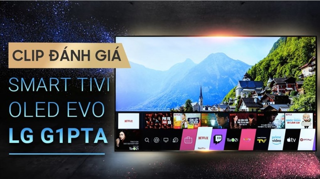 Smart Tivi OLED LG 4K 65 inch 65G1PTA