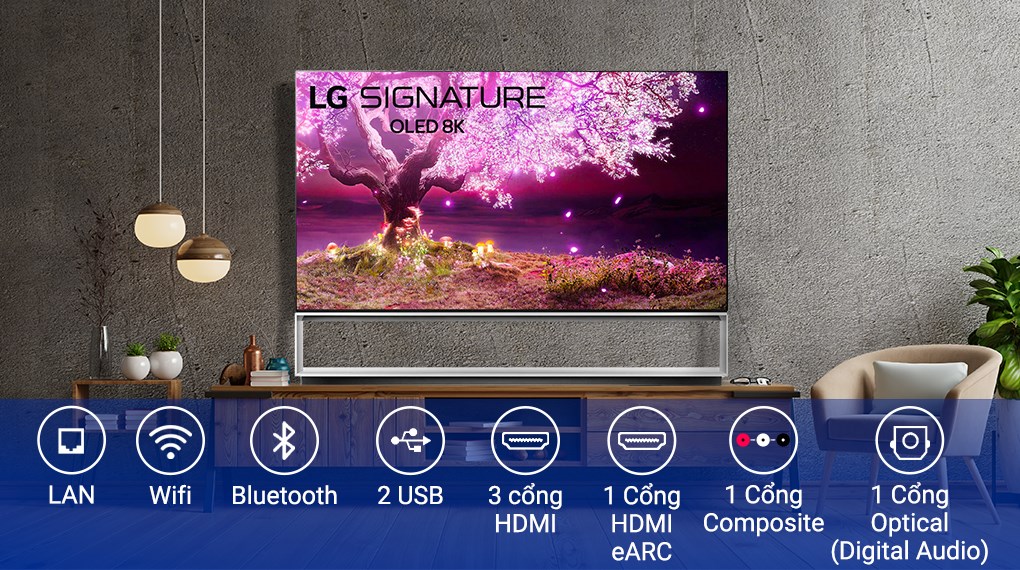 Smart Tivi OLED LG 8K 88 inch 88Z1PTA