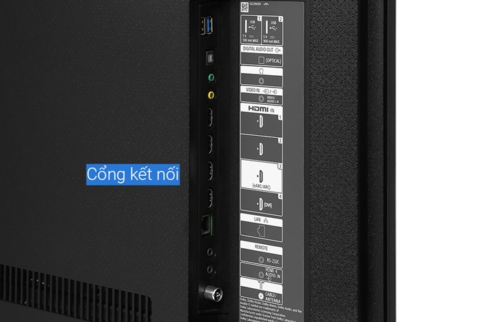 Android Tivi Sony 4K 55 inch KD-55X80J/S Màu Bạc