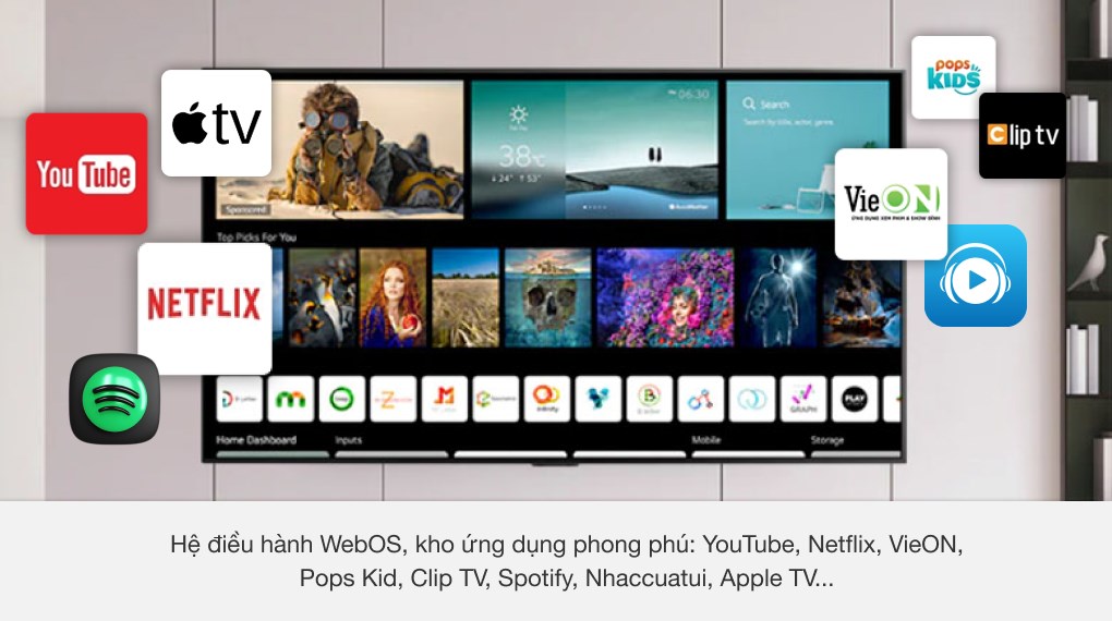 Smart Tivi NanoCell LG 8K 65 inch 65NANO95TPA