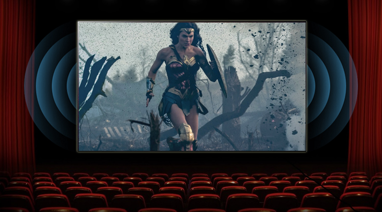 Âm vòm mạnh mẽ và chân thực với Dolby Atmos