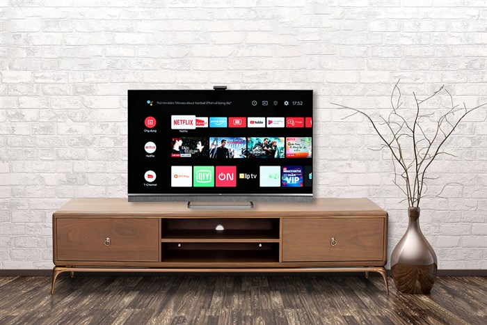 Android Tivi Mini LED TCL 4K  55 inch 55C825 Màu Bạc