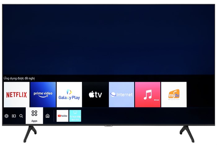 Smart Tivi Samsung 4K 55 inch UA55TU6900 Màu Đen