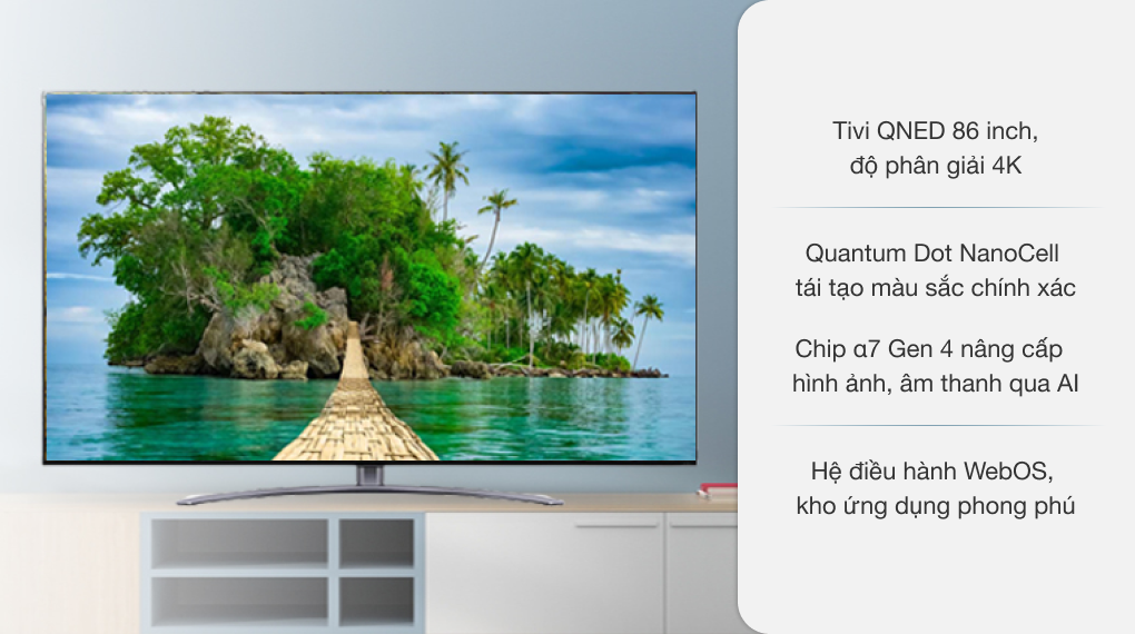 Smart Tivi QNED LG 4K 86 inch 86QNED91TPA