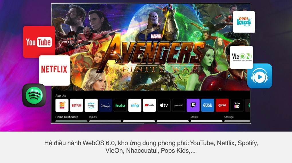 Smart Tivi QNED LG 8K 75 inch 75QNED99TPB