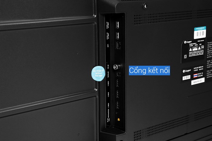 Android Tivi Casper 4K 55 inch 55UG6100 Màu Đen