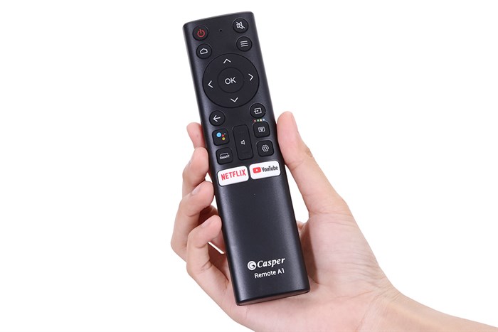 Android Tivi Casper 4K 55 inch 55UG6100 Màu Đen