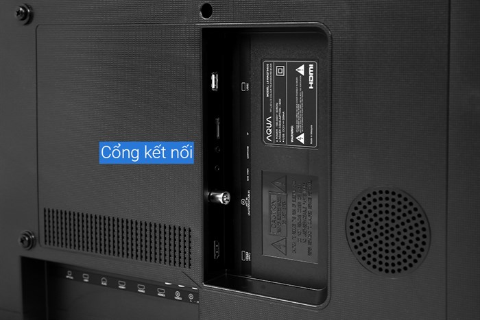 Android Tivi AQUA QLED 4K 55 inch LE55AQTS6UG Màu Đen