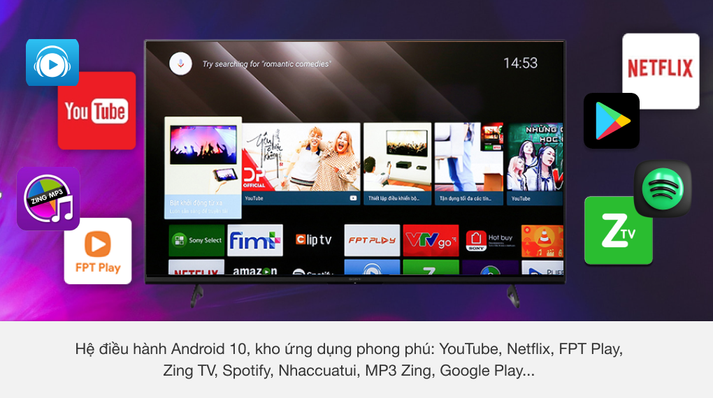 Android Tivi Sony 4K 43 inch KD-43X75A