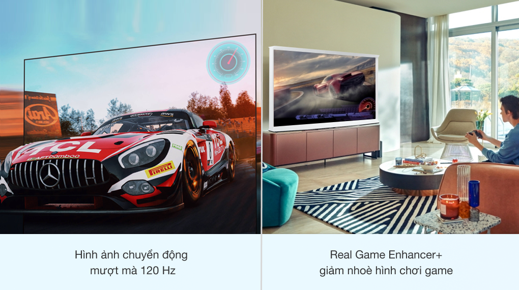 Smart Tivi Kiểu Chữ Có Chân The Serif QLED Samsung 4K 65 inch QA65LS01T