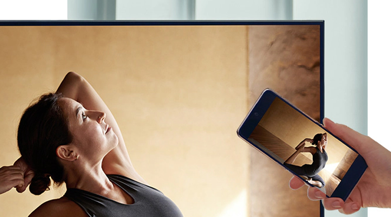 Smart Tivi Neo QLED 8K 65 inch Samsung QA65QN700A - Hỗ trợ chiếu màn hình điện thoại lên smart tivi qua tính năng AirPlay 2, Screen Mirroring, Tap View