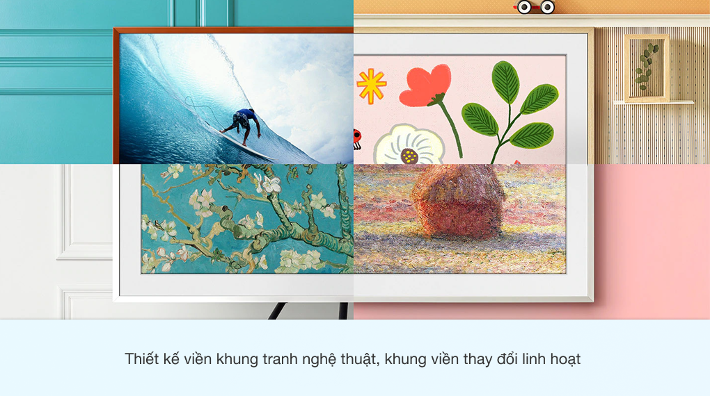 Smart Tivi Khung Tranh The Frame QLED Samsung 32 inch QA32LS03T