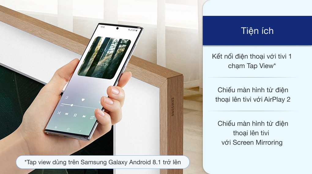 Smart Tivi Khung Tranh The Frame QLED Samsung 32 inch QA32LS03T