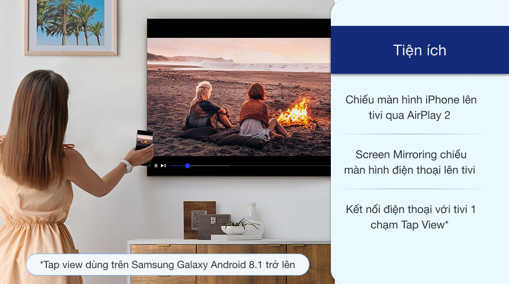 Smart Tivi Samsung 4K 43 inch UA43AU7700