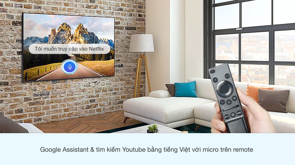 Smart Tivi Samsung 4K 43 inch UA43AU7700