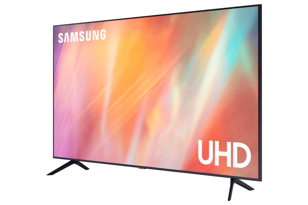 Mua smart Tivi Samsung 4K 55 inch UA55AU7700