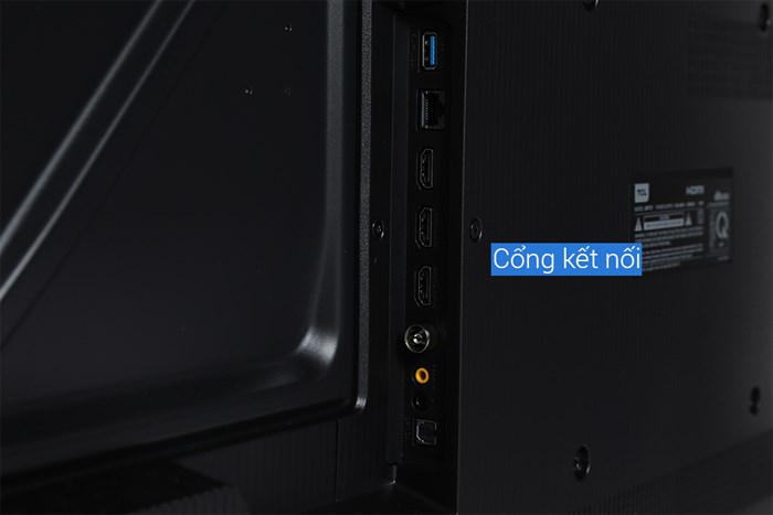 Google Tivi TCL 4K 50 inch 50P737 Màu Đen