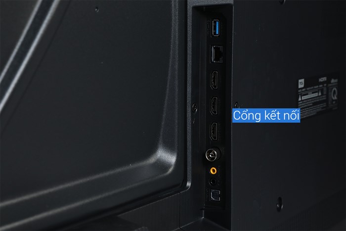 Google Tivi TCL 4K 55 inch 55P737 Màu Đen