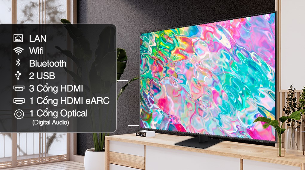 Smart Tivi QLED 4K 85 inch Samsung QA85Q70B