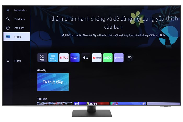 Smart Tivi QLED 4K 65 inch Samsung QA65Q70B Màu Đen