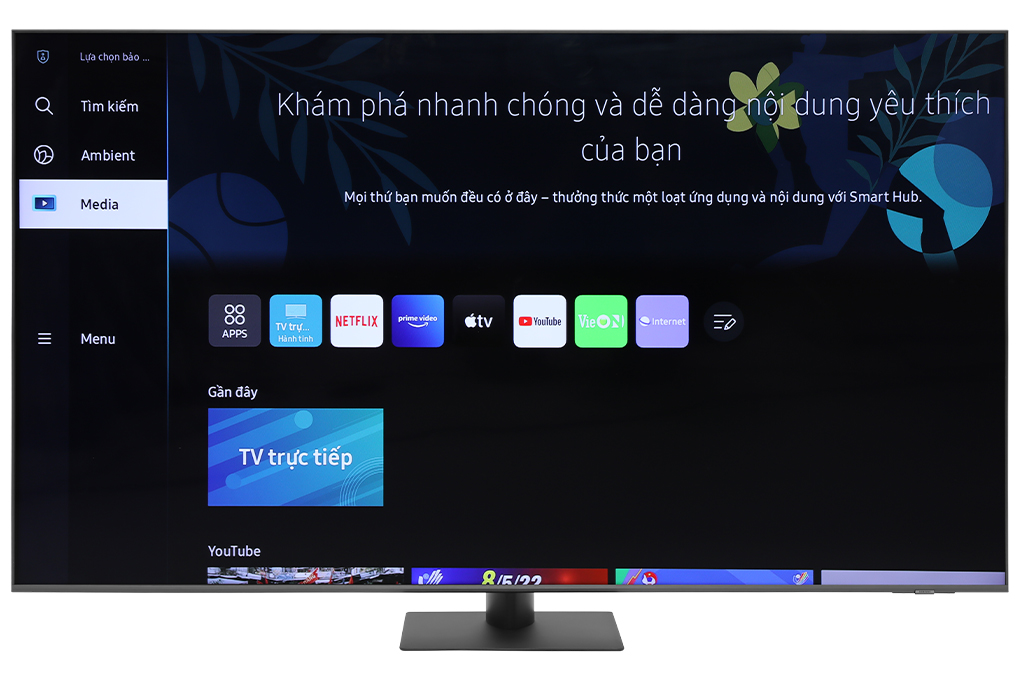 Smart Tivi QLED 4K 65 inch Samsung QA65Q70B Màu Đen