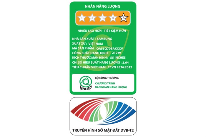 Smart Tivi QLED Samsung AI 4K 55 inch QA55Q70B Màu Đen