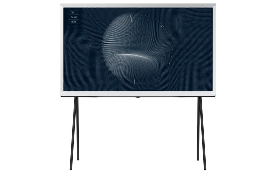 Smart Tivi Kiểu Chữ I Có Chân The Serif QLED Samsung 4K 55 inch QA55LS01B