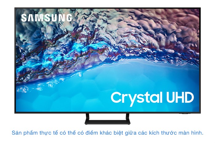 Smart Tivi Samsung 4K Crystal UHD 55 inch UA55BU8500 Màu Đen