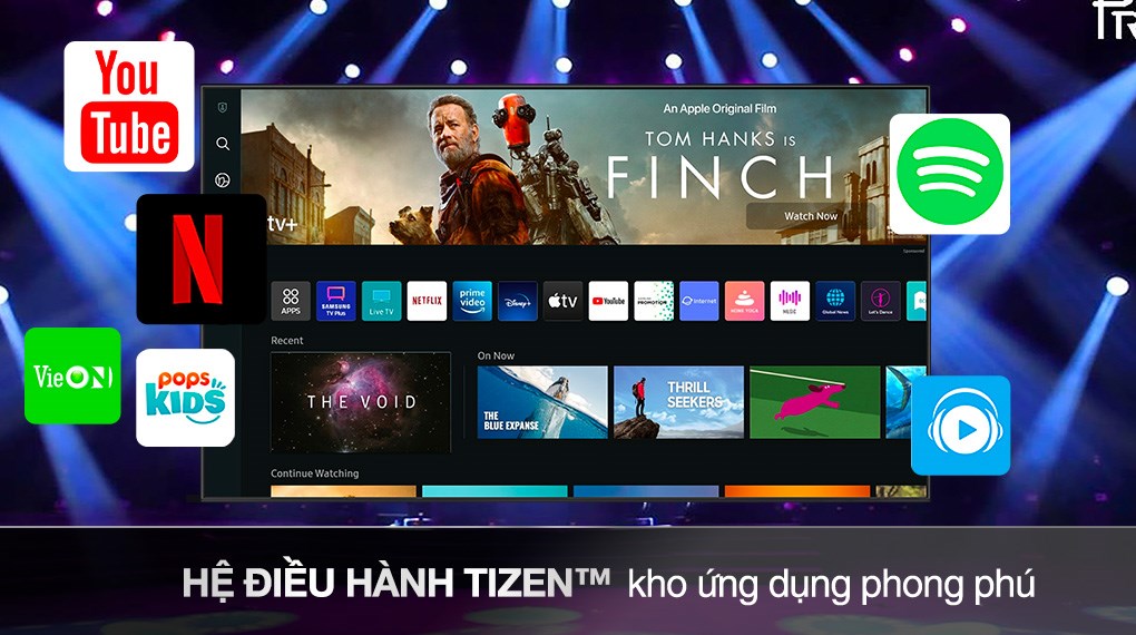 Hình ảnh Smart Tivi Samsung 4K Crystal UHD 65 inch UA65BU8000