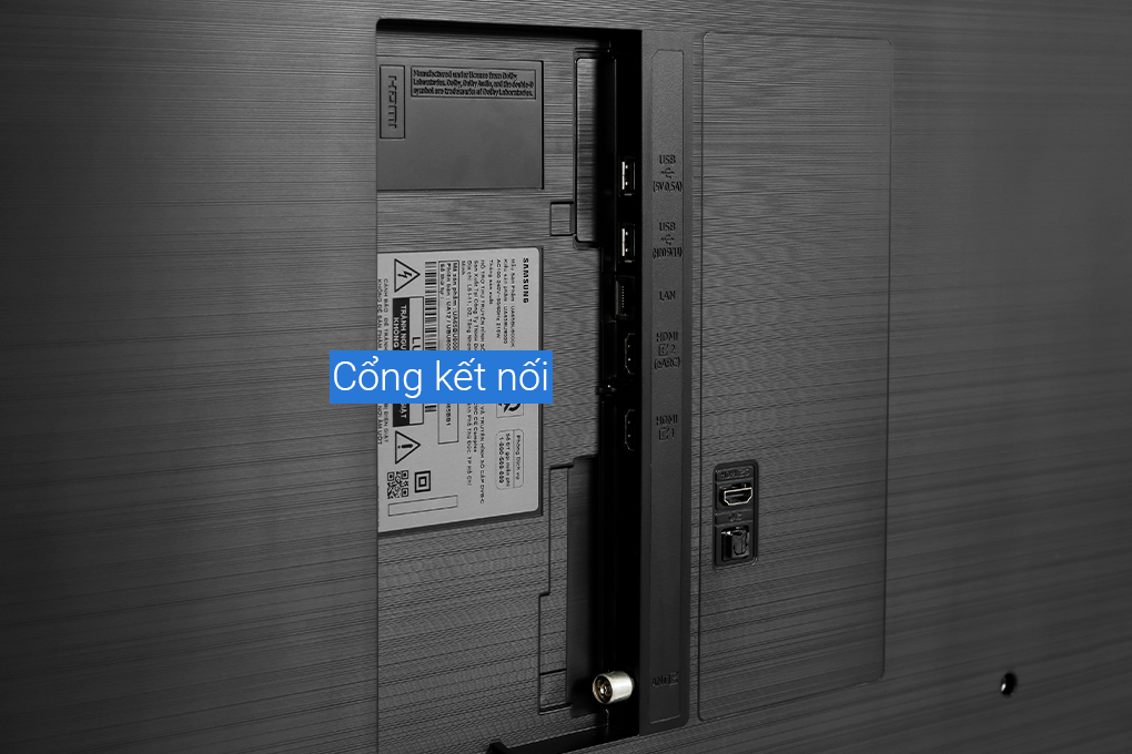 Smart Tivi Samsung 4K Crystal UHD 65 inch UA65BU8000 Màu Đen