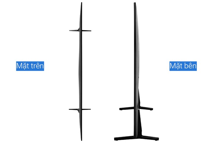 Smart Tivi Samsung 4K Crystal UHD 65 inch UA65BU8000 Màu Đen