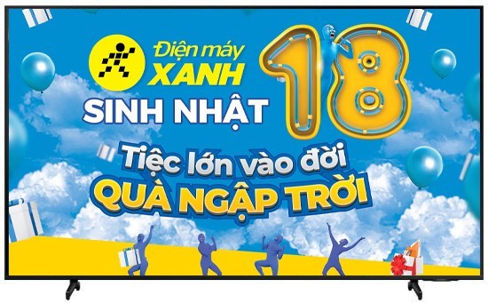 điện máy xanh khuyến mãi tivi